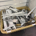 Slatwall shelf brackets