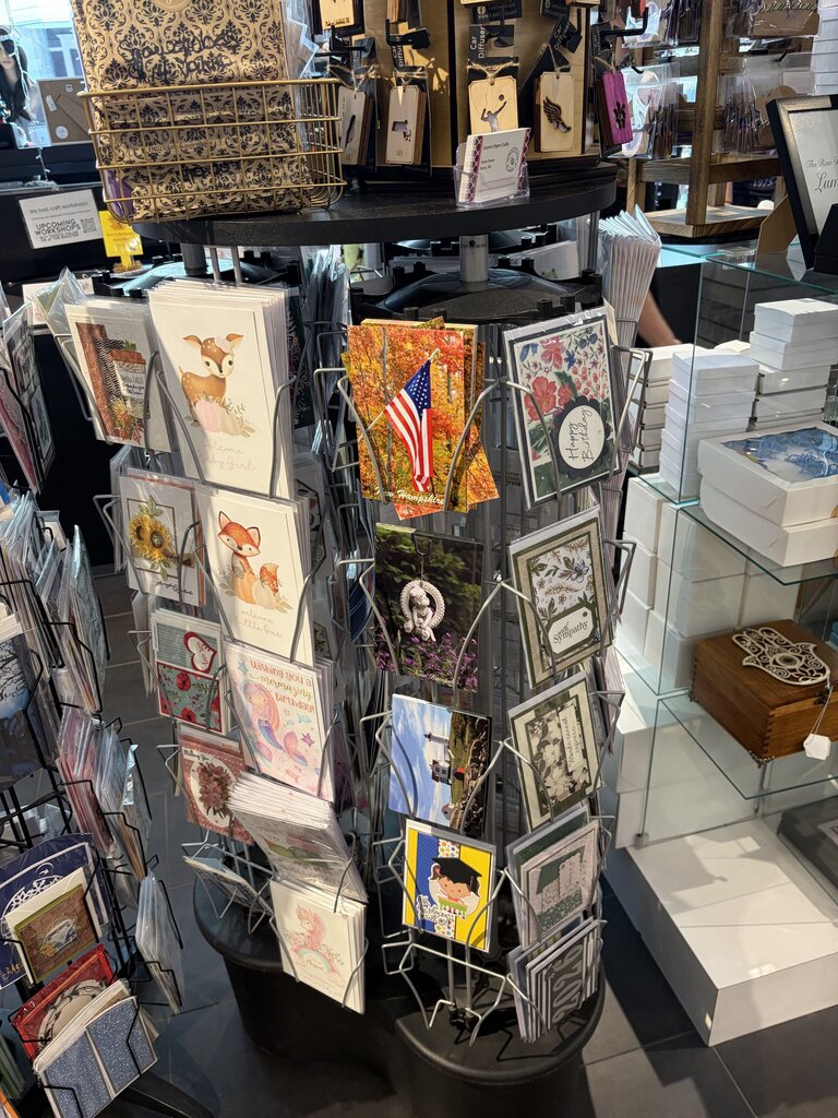 Greeting card spinner with multiple spinners