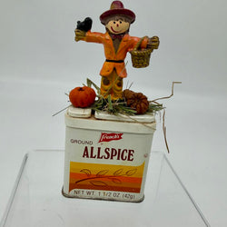 Scarecrow vintage spice tin - view 1