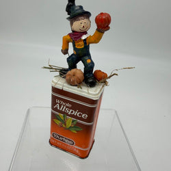Scarecrow vintage spice tin - view 2