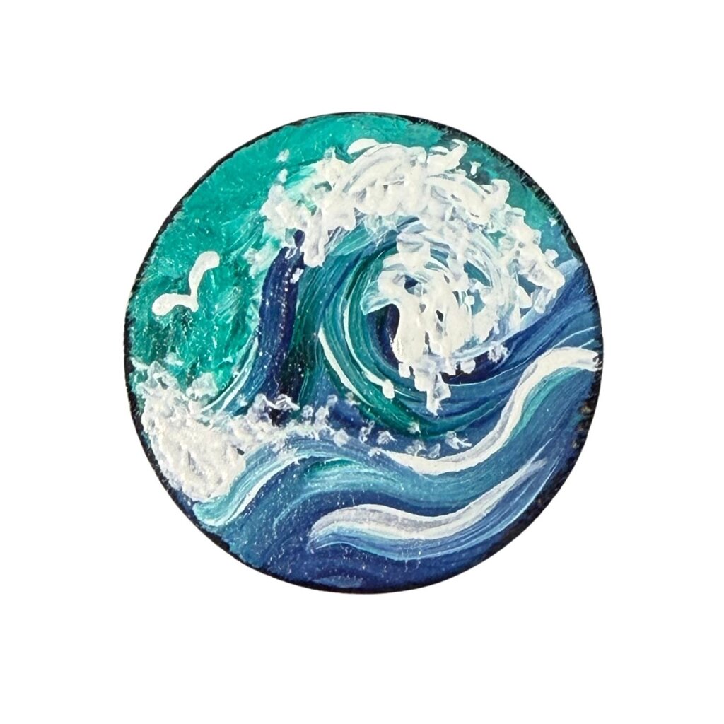 Wave Circle Magnet