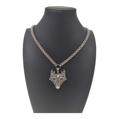 Wolf Stainless Steel JPL Necklace