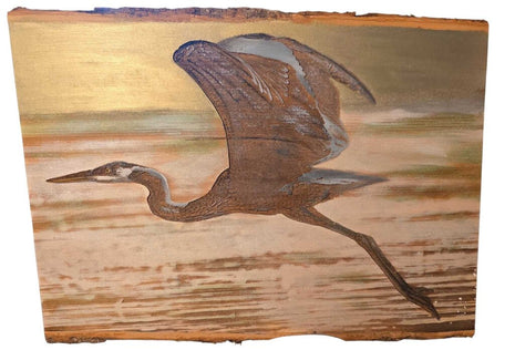 Flying Heron