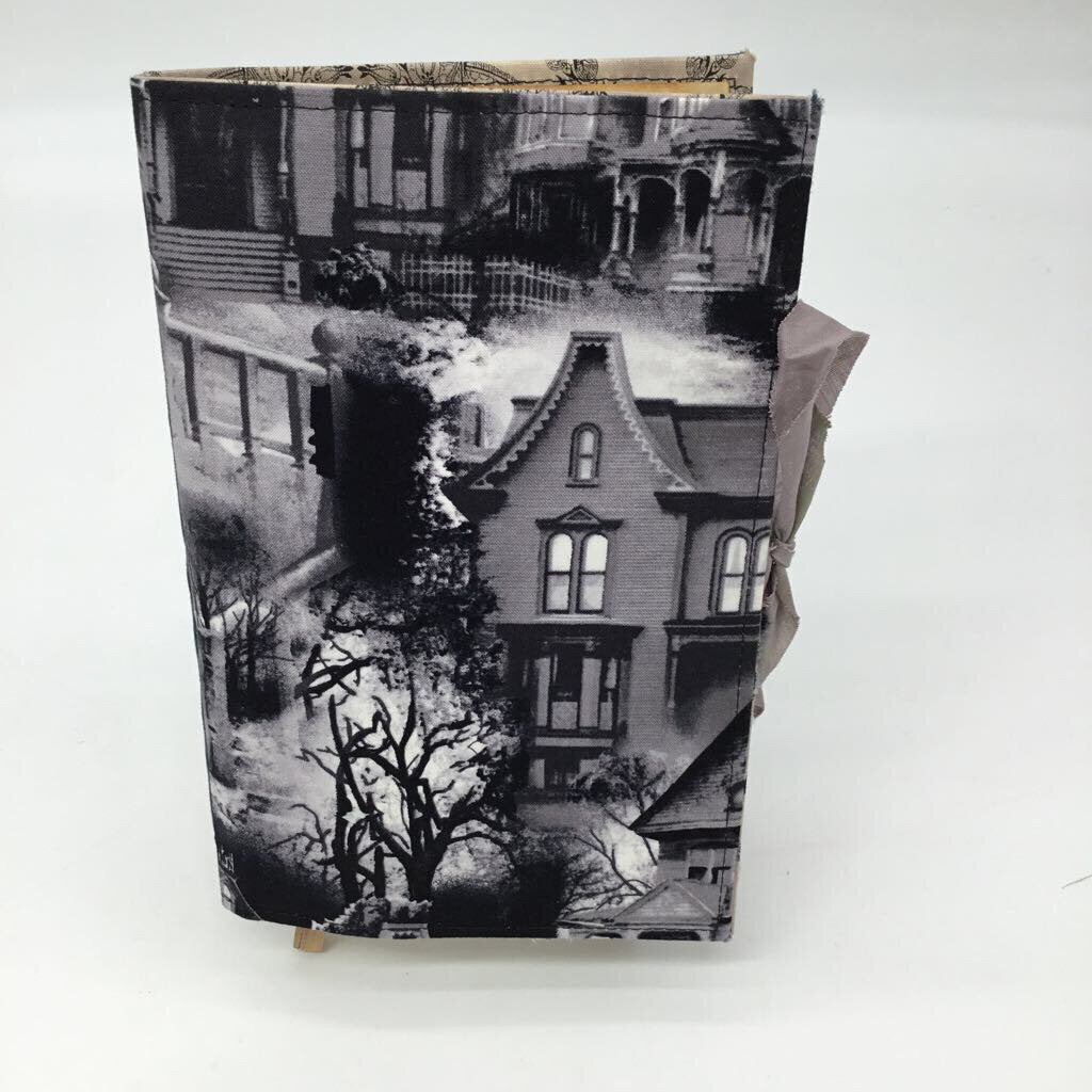 Skull House handmade journal