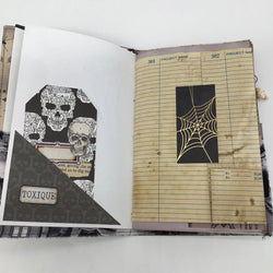 Skull House handmade journal - view 2