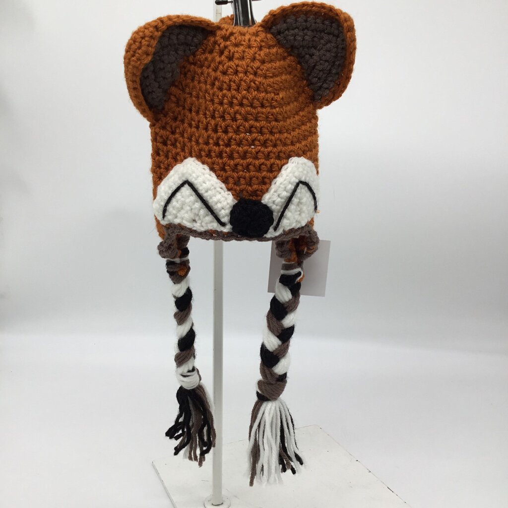 Crochet fox hat