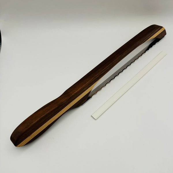 Bread Knife Walnut/Maple