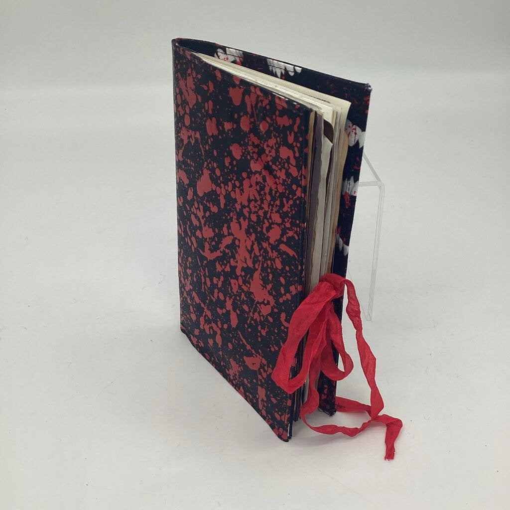 Vampire Date vampire themed handmade journal