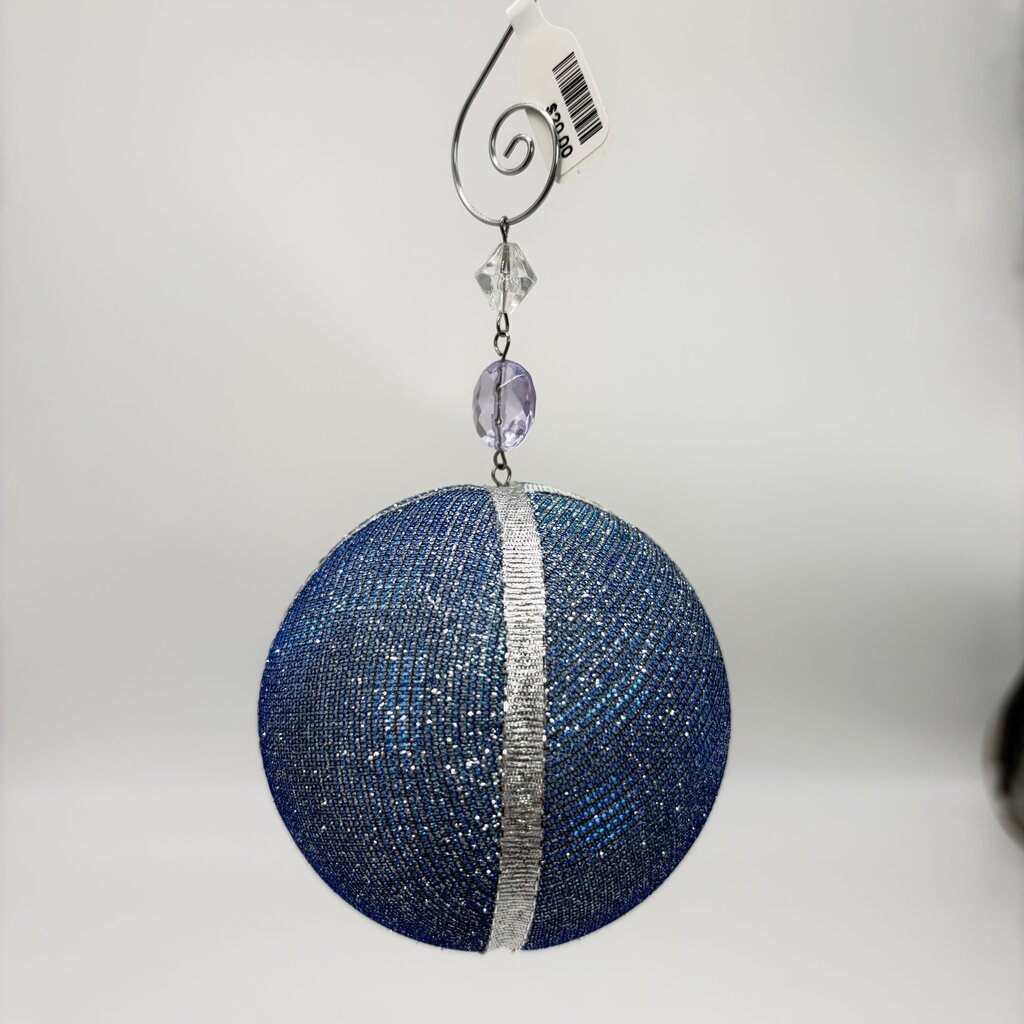 Blue sparkle Hanging ornament/bauble