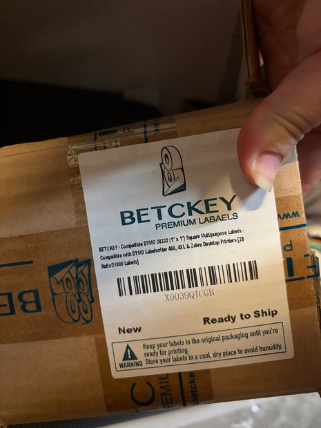 Dymo labels 1x1 box