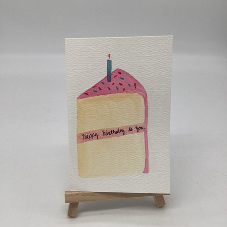 Cake Slice - Vanilla