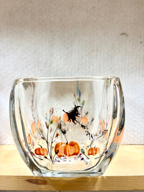 Pumpkins candle /dish