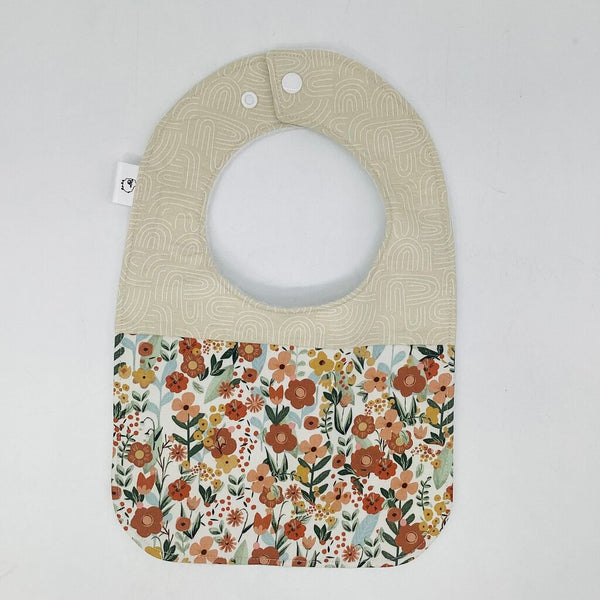 Toddler Bib (2 color cotton)