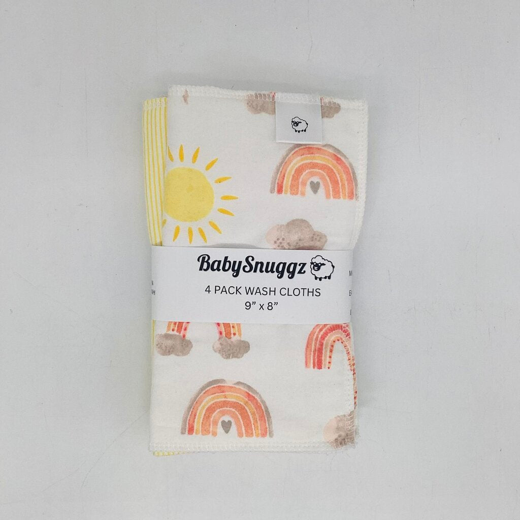 4 Pack Wash Cloths