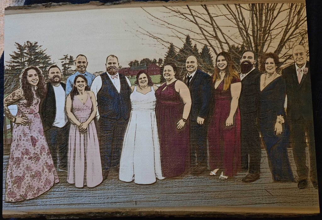 Custom Wedding Photo - Heather