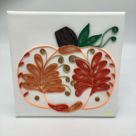 Pumpkin on Canvas