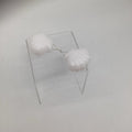 Hair Bobbles - White Shells