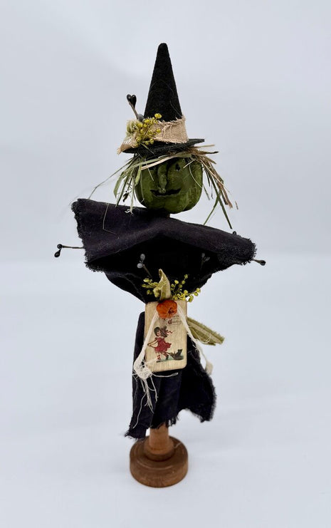 Witch on Vintage spool
