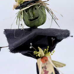 Witch on Vintage spool - view 1