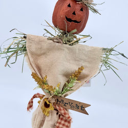 Scarecrow on Vintage spool - view 2