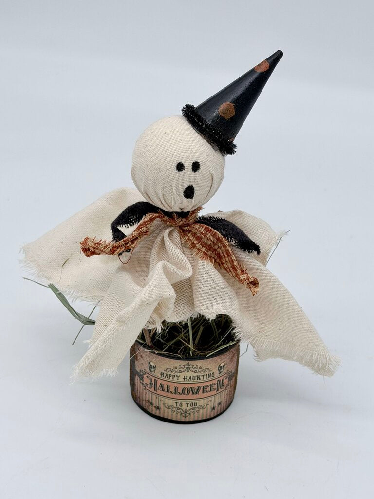 Ghost w/hat halloween