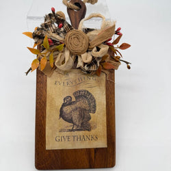 Give Thanks Decorative Cutting Board - view 1