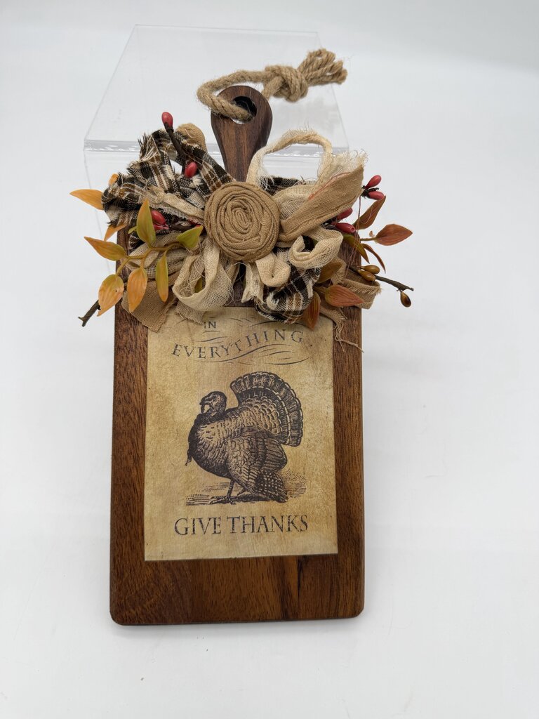 Give Thanks Decorative Cutting Board