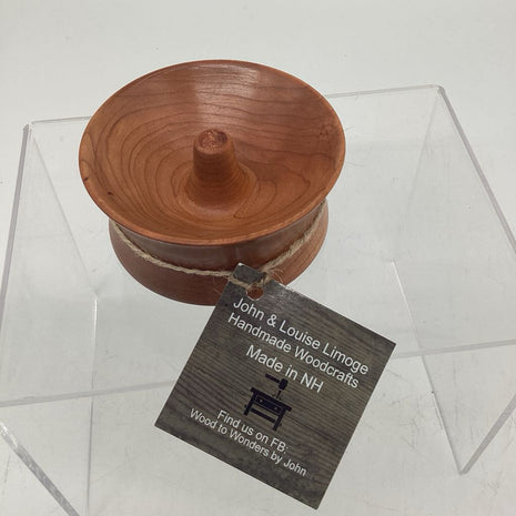 Wooden Ring Bowl-Cherry