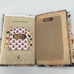 Haunted Pumpkins Halloween themed handmade journal - view 2