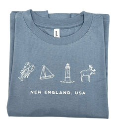 Blue New England Icon Tshirt - view 1