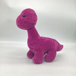 Crocheted Purple Dinosaur - view 2