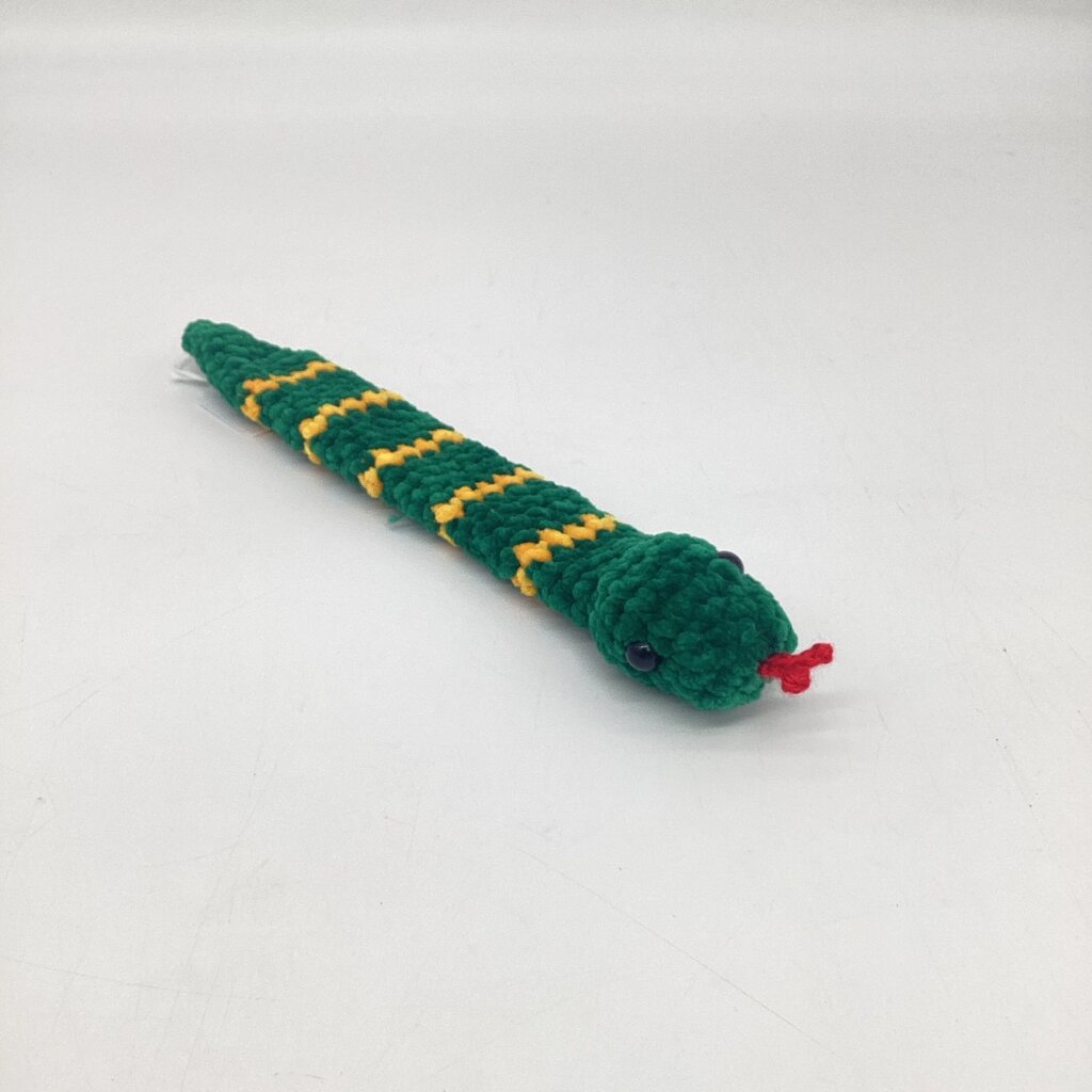 Crocheted Snake Slap Bracelet