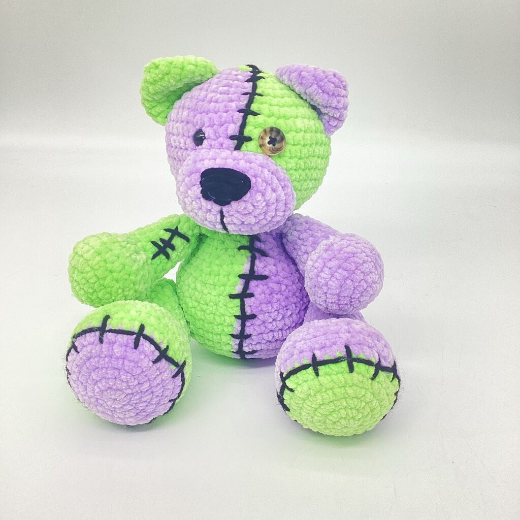 Crocheted Zombie Bear