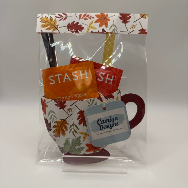 Tea Cups - Fall (Big Leaves)