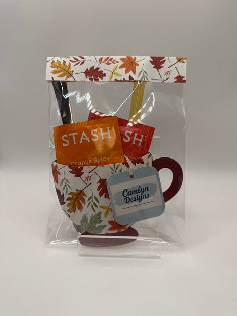 Tea Cups - Fall (Big Leaves)