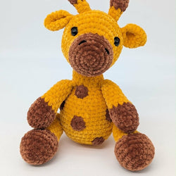 Crocheted Giraffe - view 1