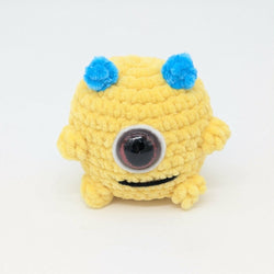 Crocheted Booty Monster yellow - view 1