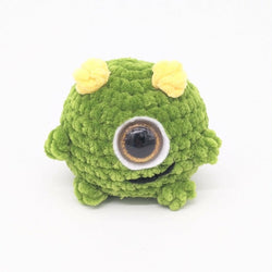 Crocheted Booty Monster green/yellow - view 1
