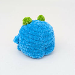 Crocheted Booty Monster - blue/green - view 2