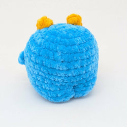 Crocheted Booty Monster - blue/orange - view 2