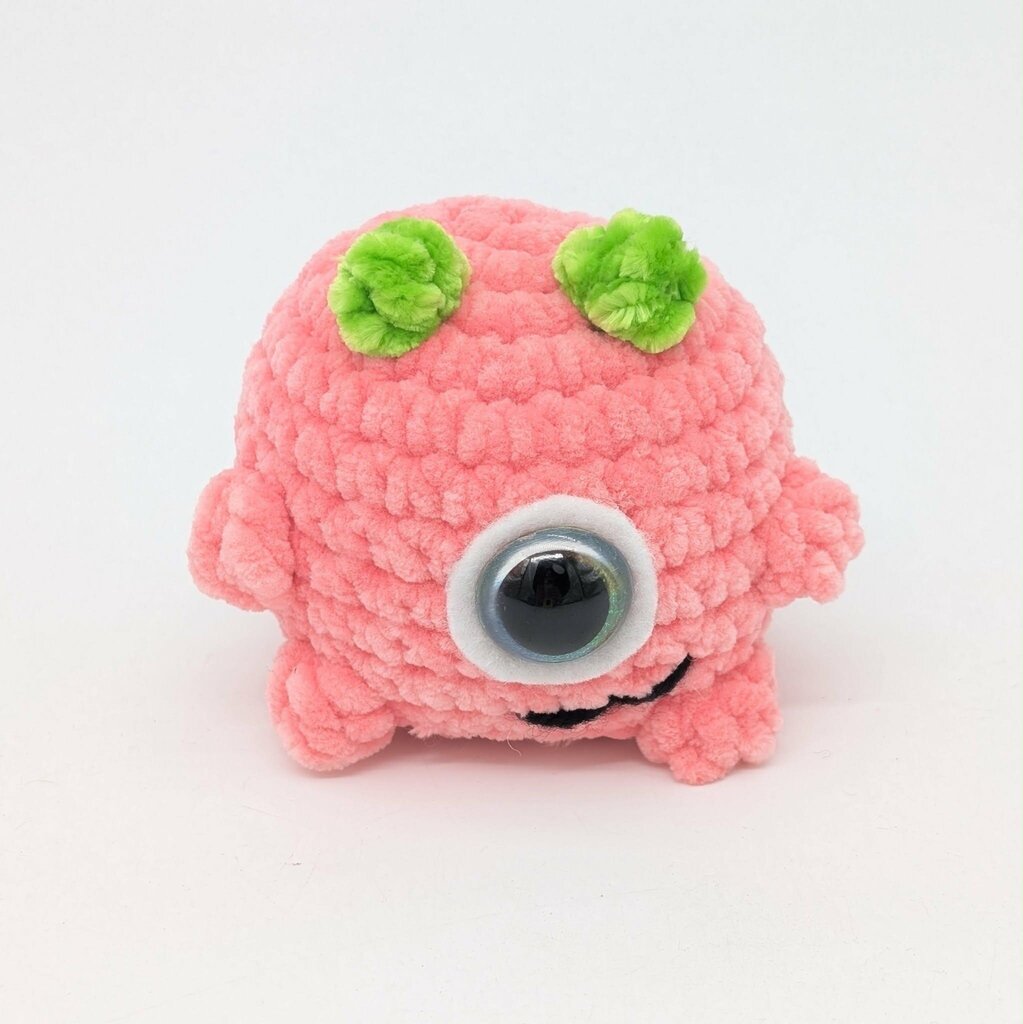 Crocheted Booty Monster pink