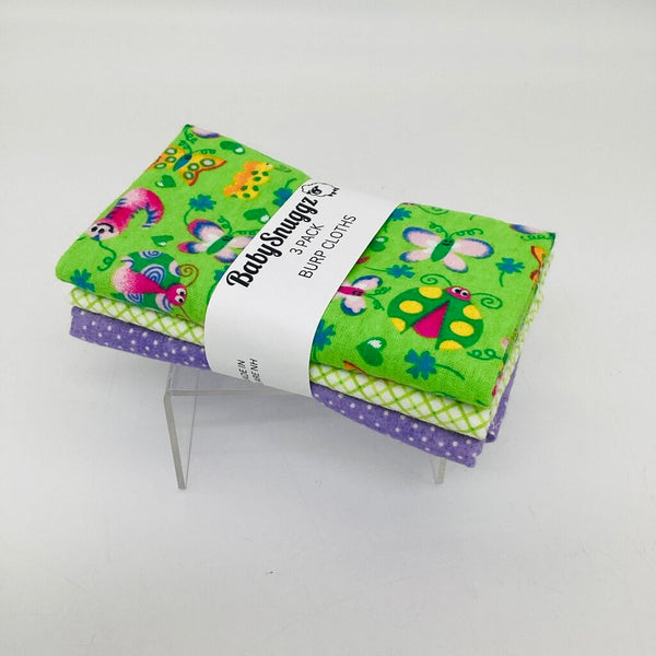 3 Pack Burp Cloths