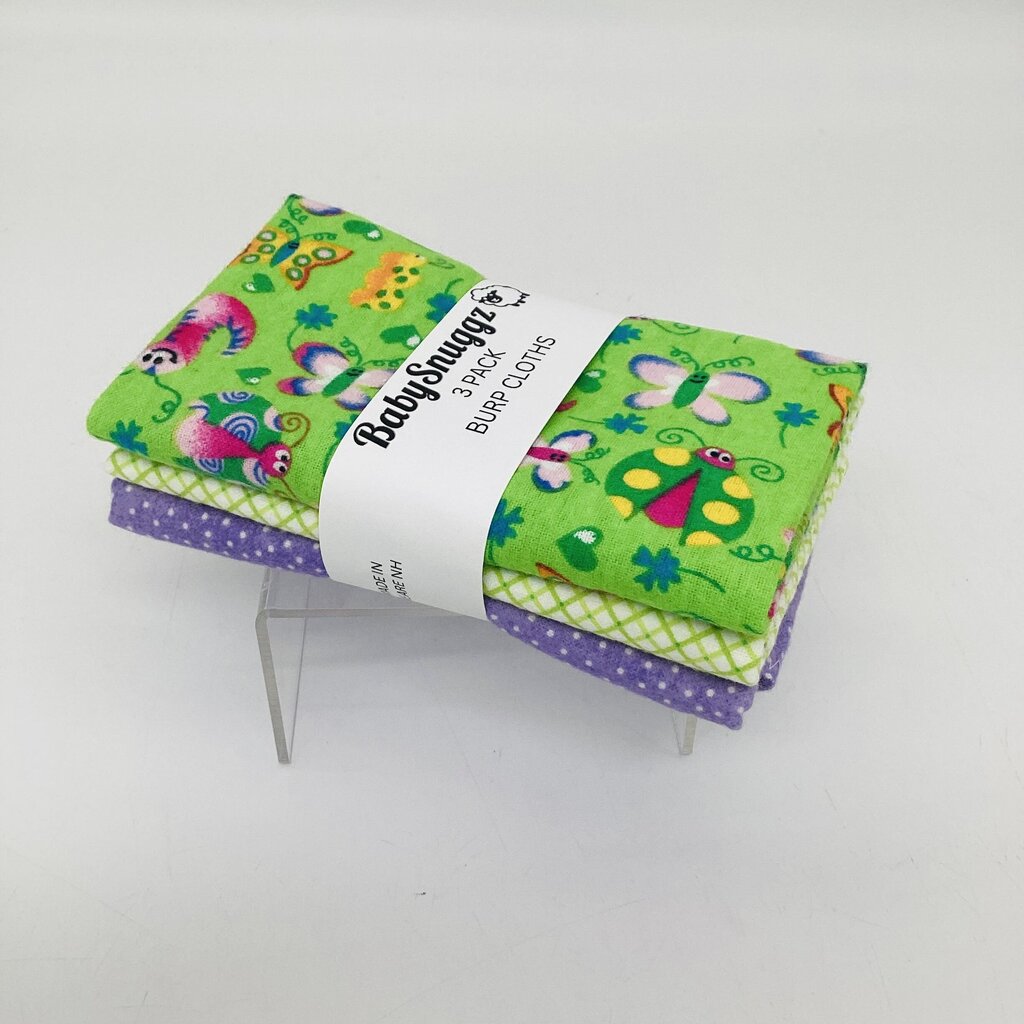 3 Pack Burp Cloths