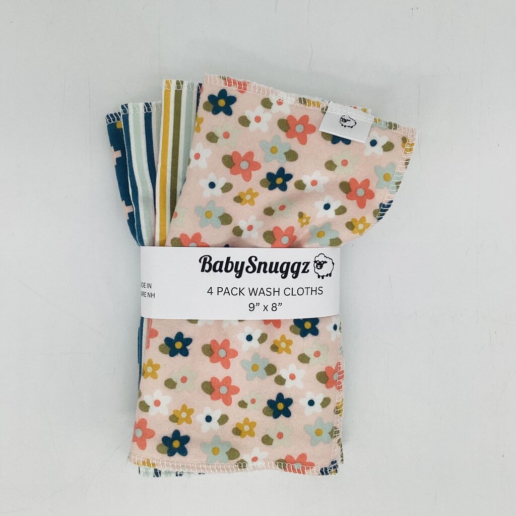 4 Pack Wash Cloths