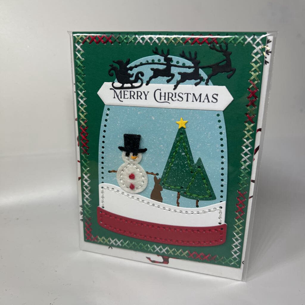 Snowglobe card