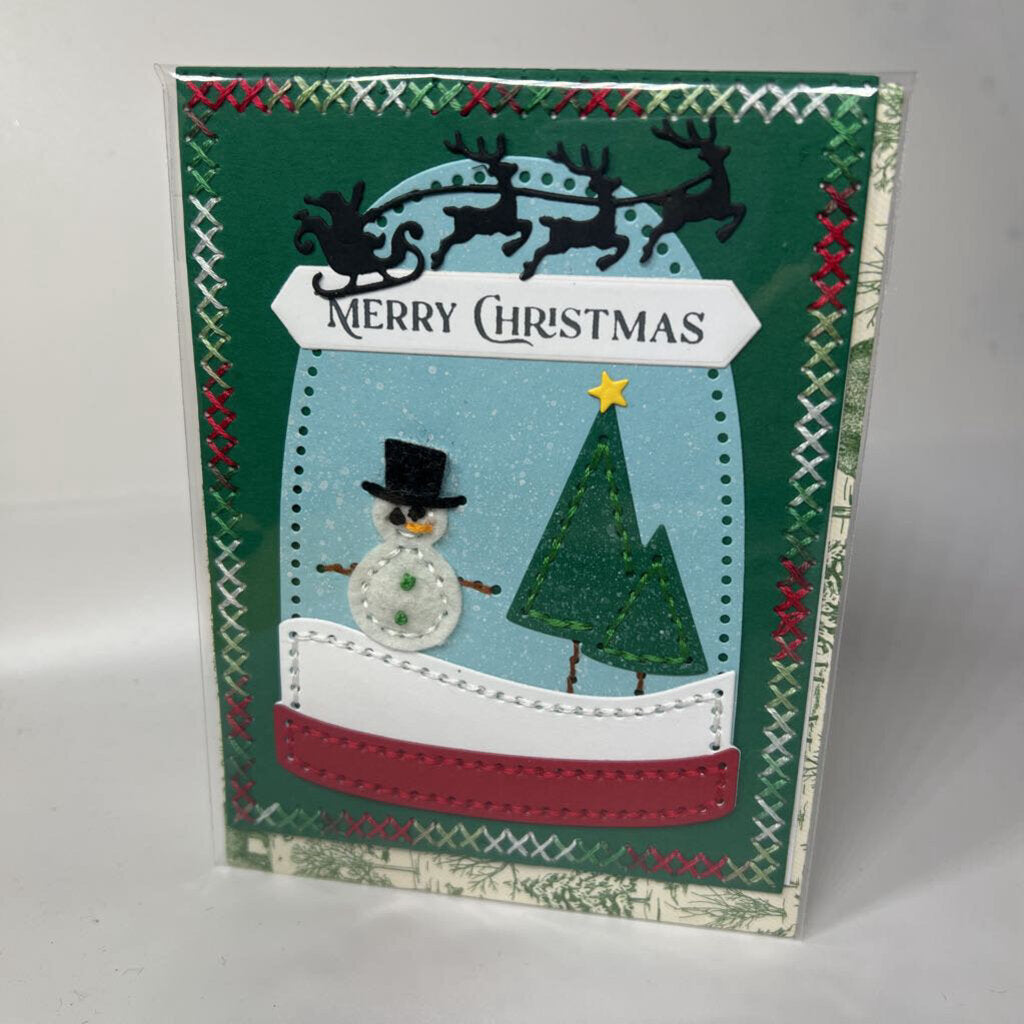 Snowglobe card
