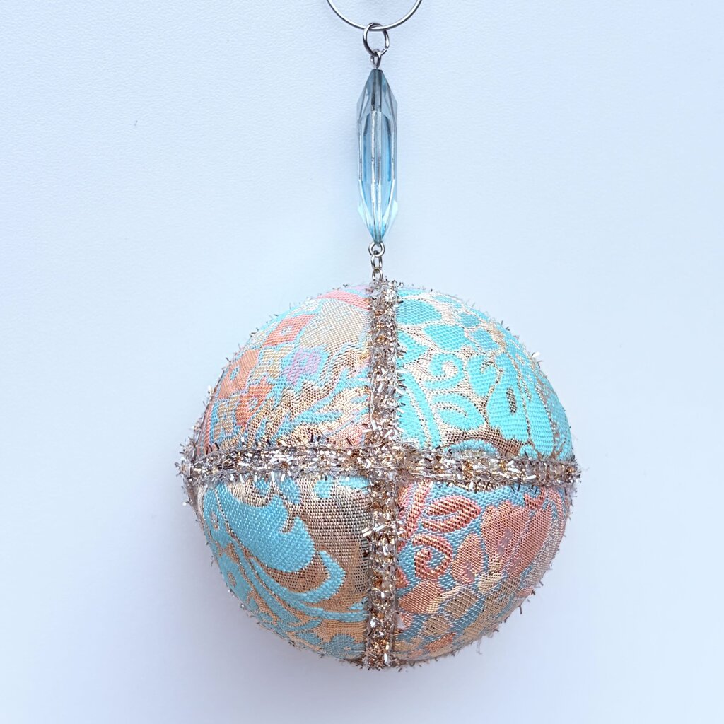 Pastels and gold hanging ornament