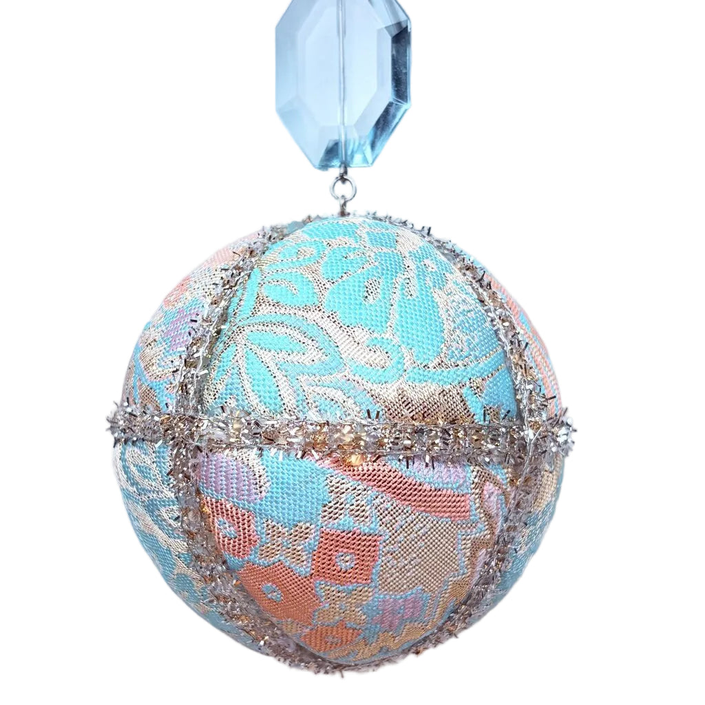 Pastels and gold hanging ornament