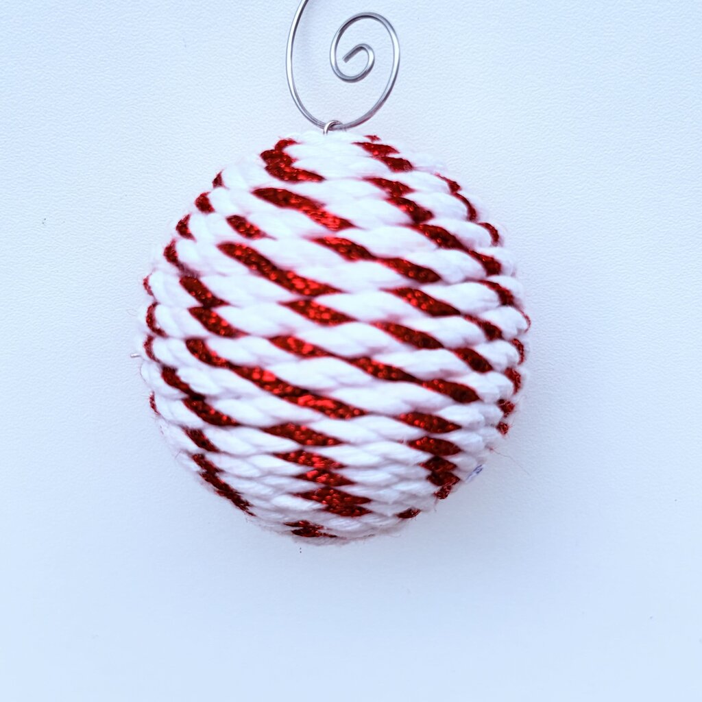 Red and white cord mini