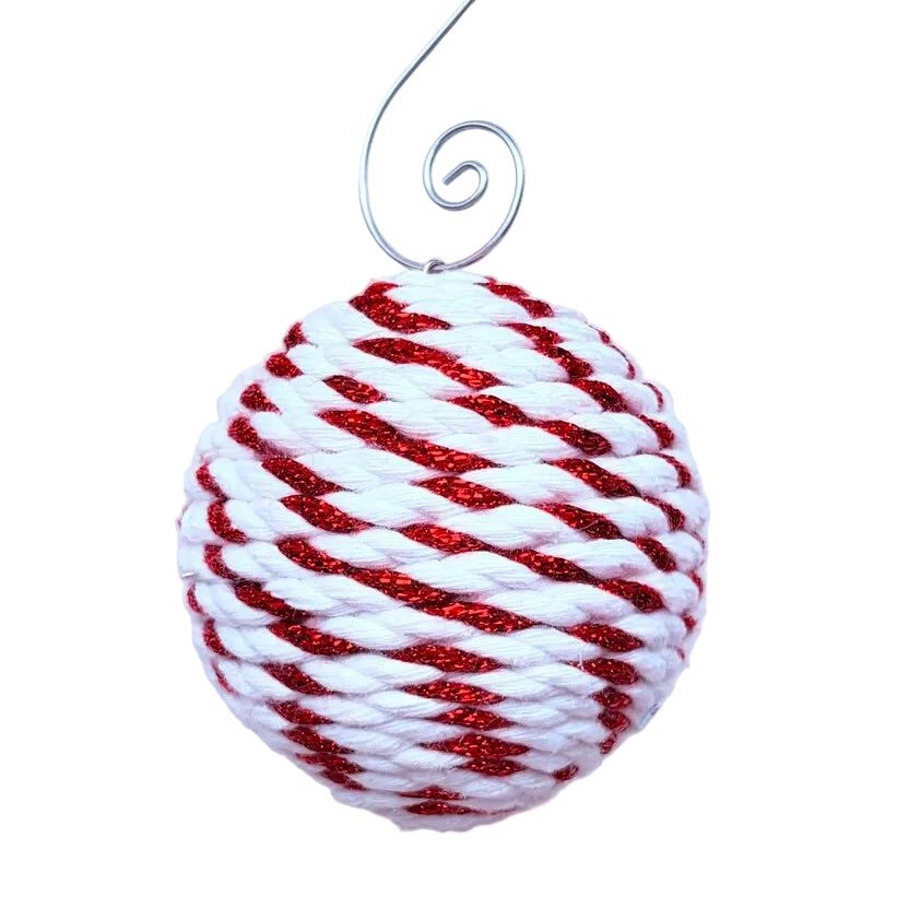 Red and white cord mini